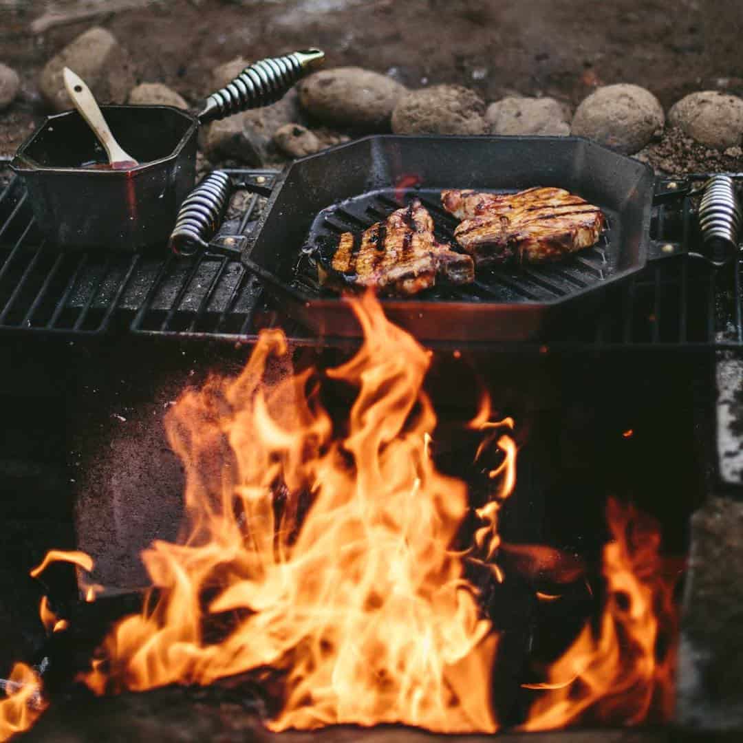 pan grilling