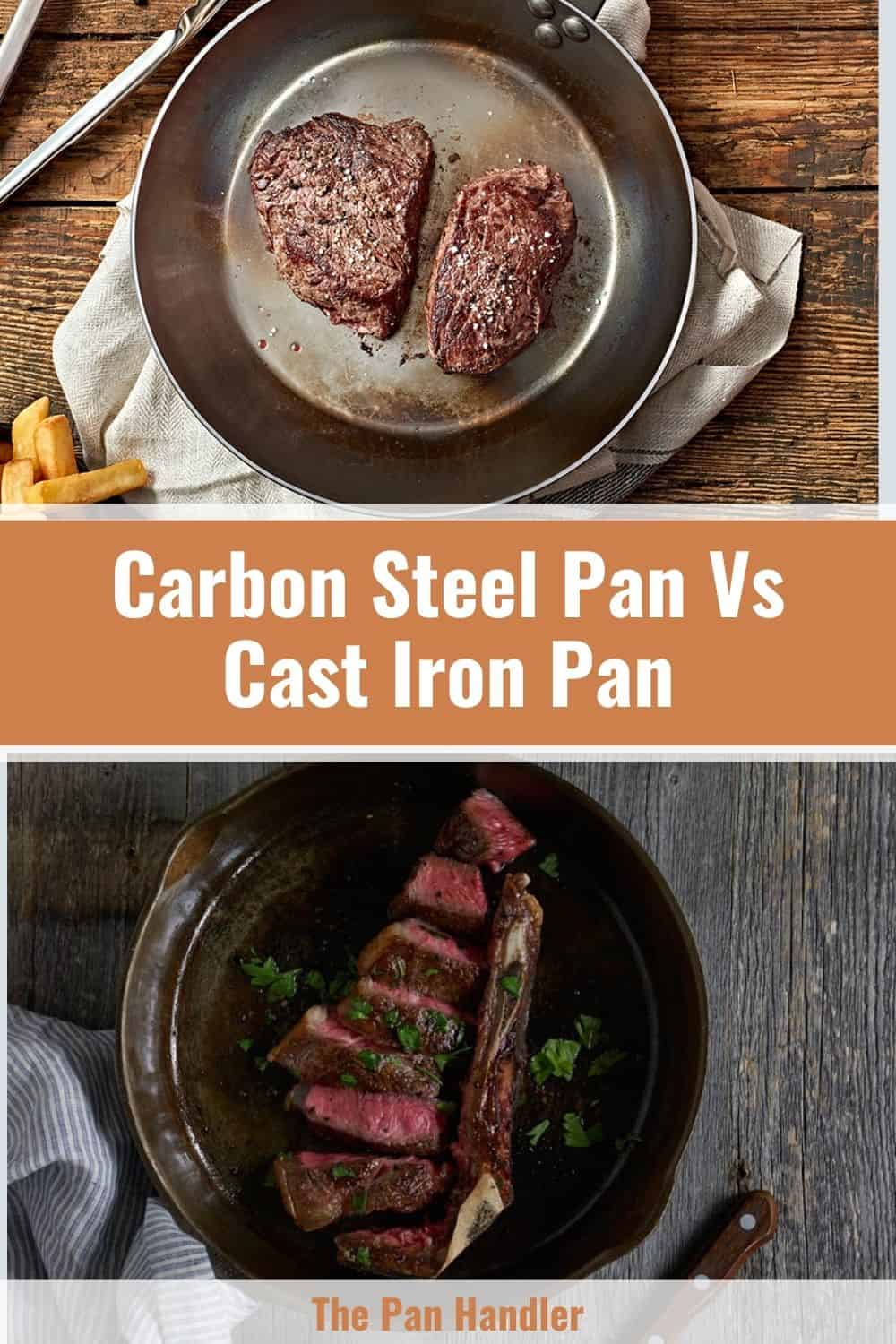 difference between steel and cast iron