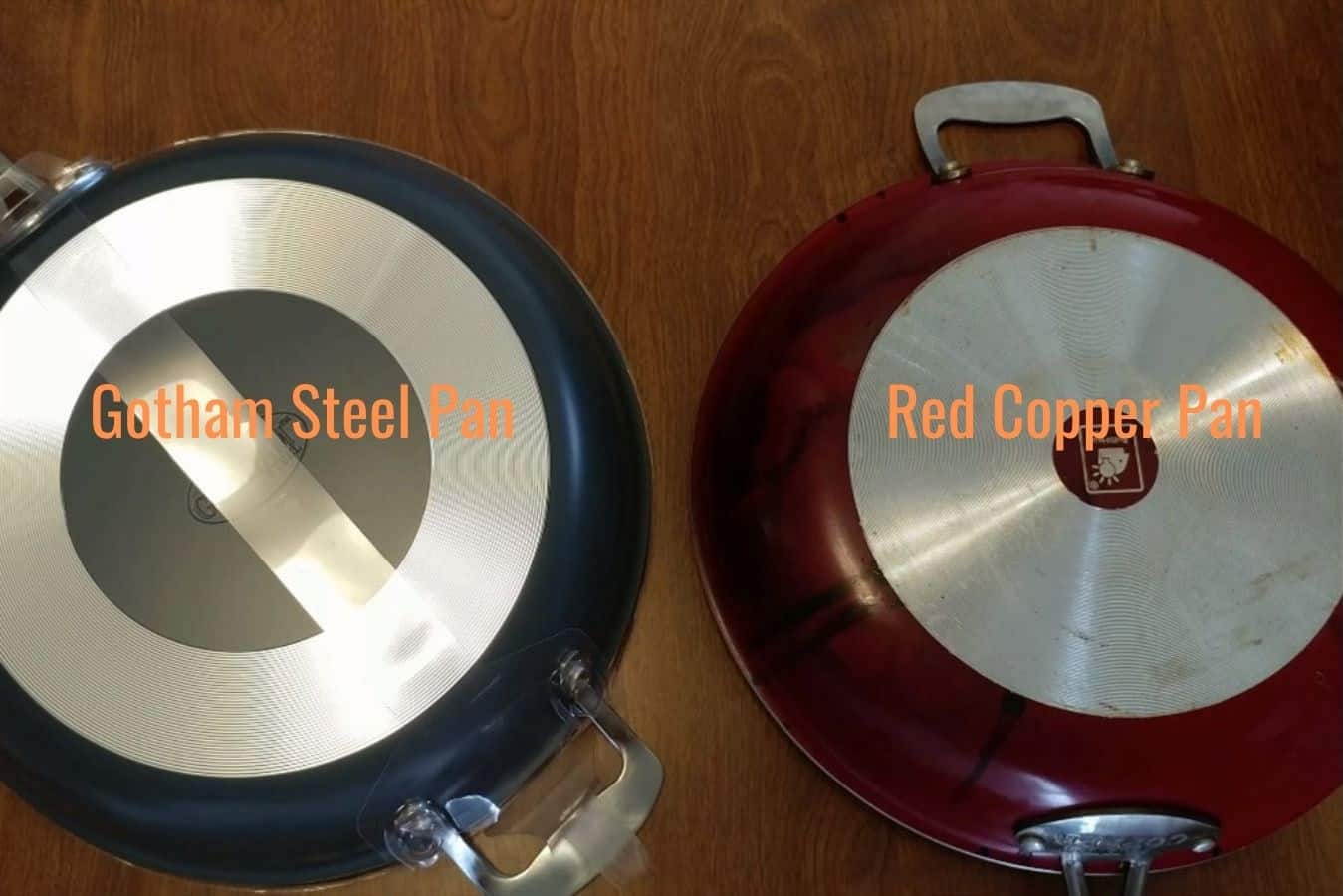 gotham steel vs red copper pan1