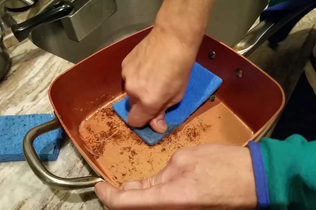 how to clean a copper pot