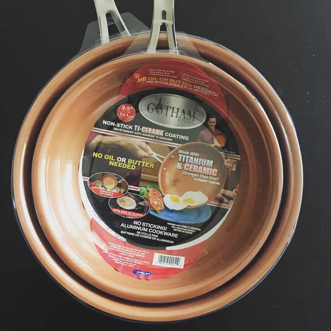 red copper pan vs gotham steel pan