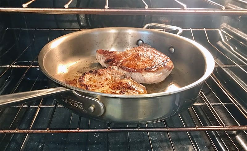 stainless steel pan sticking