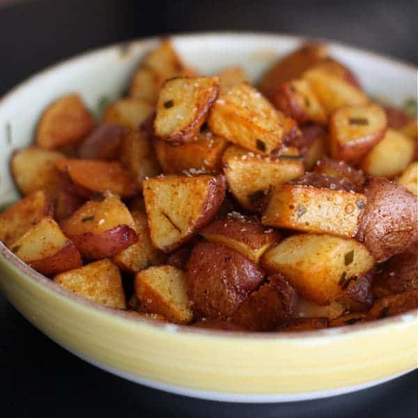 Savory Roasted Red Potatoes for Two
