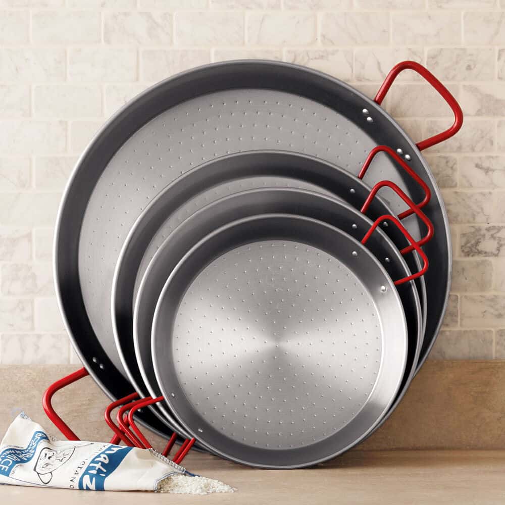 carbon steel paella pan