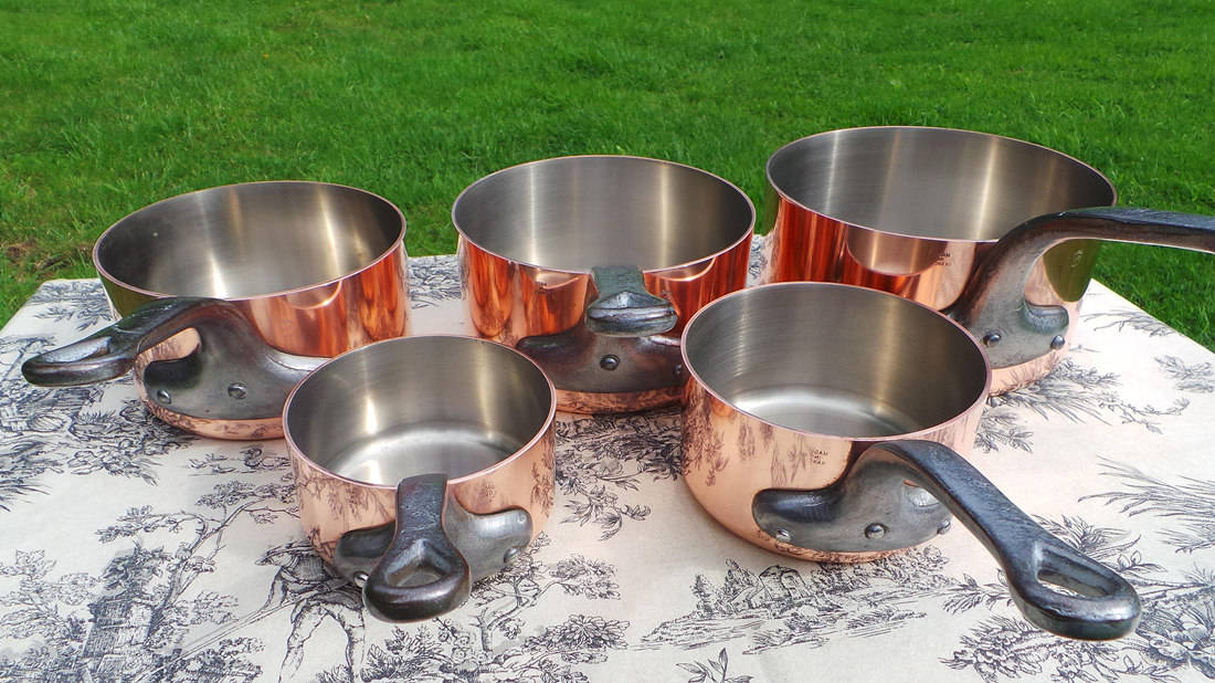 seasoning copper pan