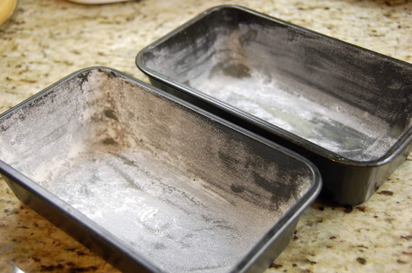 Greased and Flour Pan