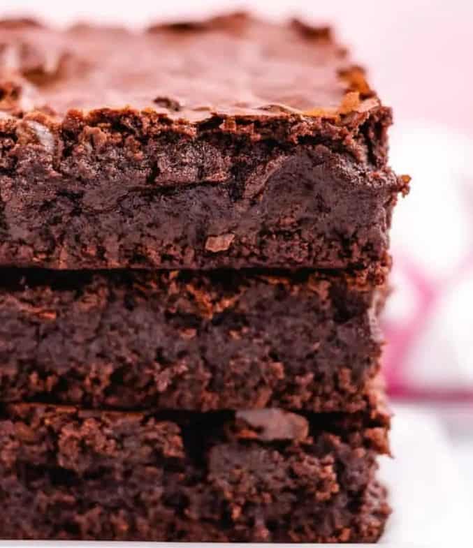 Homemade Brownies with Cocoa Powder