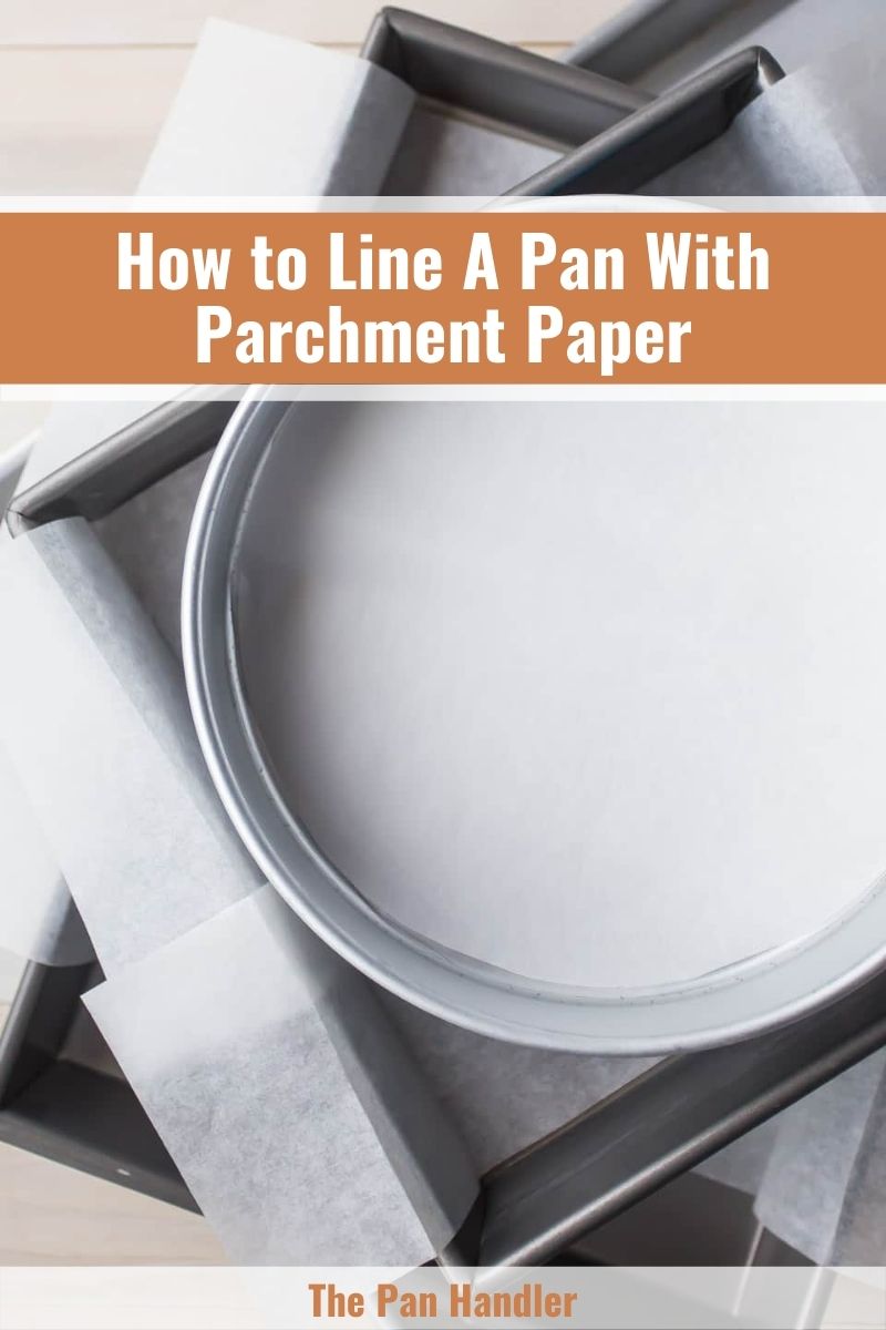 how to line cake pan with parchment paper