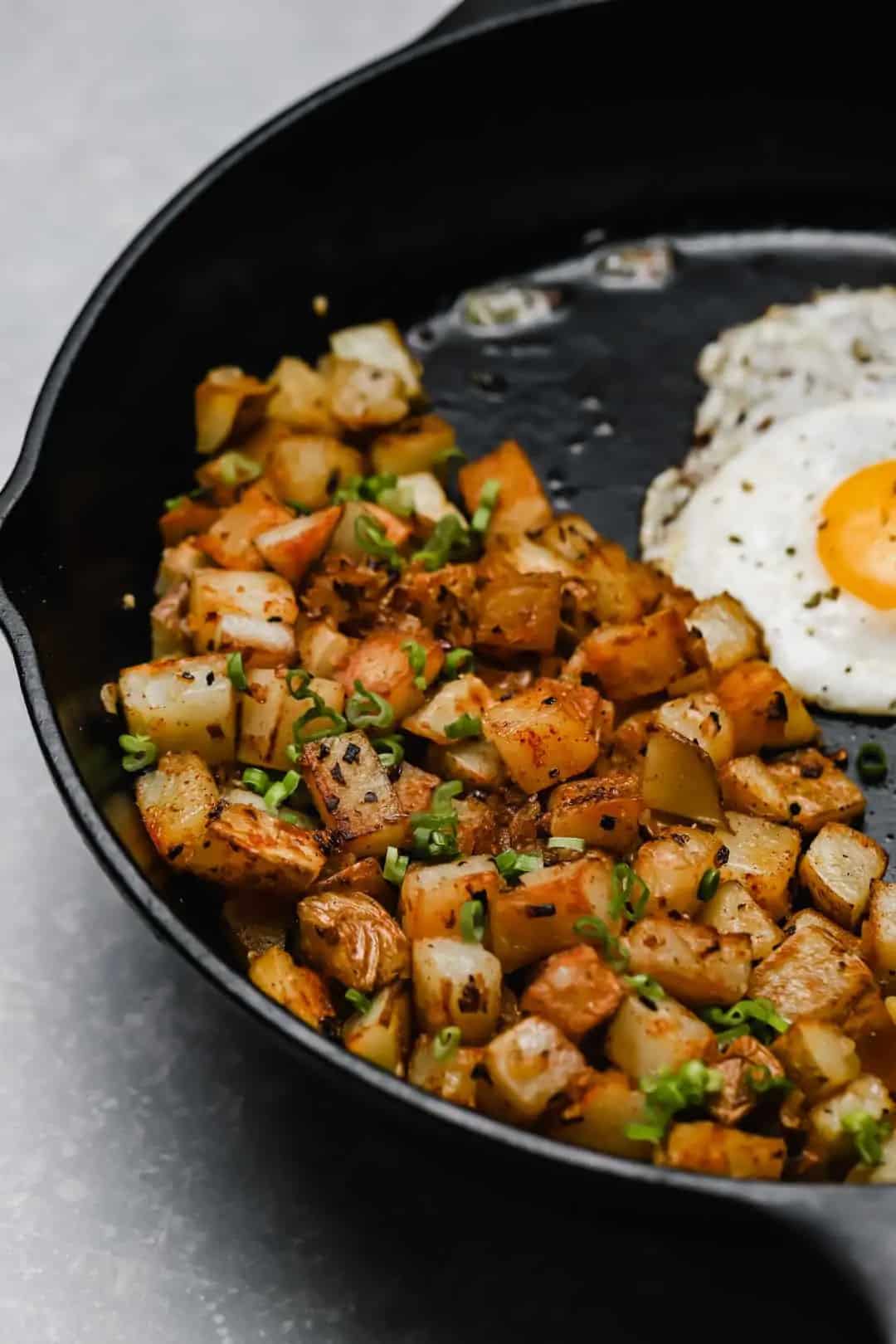 Ari Liang's Skillet Potatoes and Onions Recipe