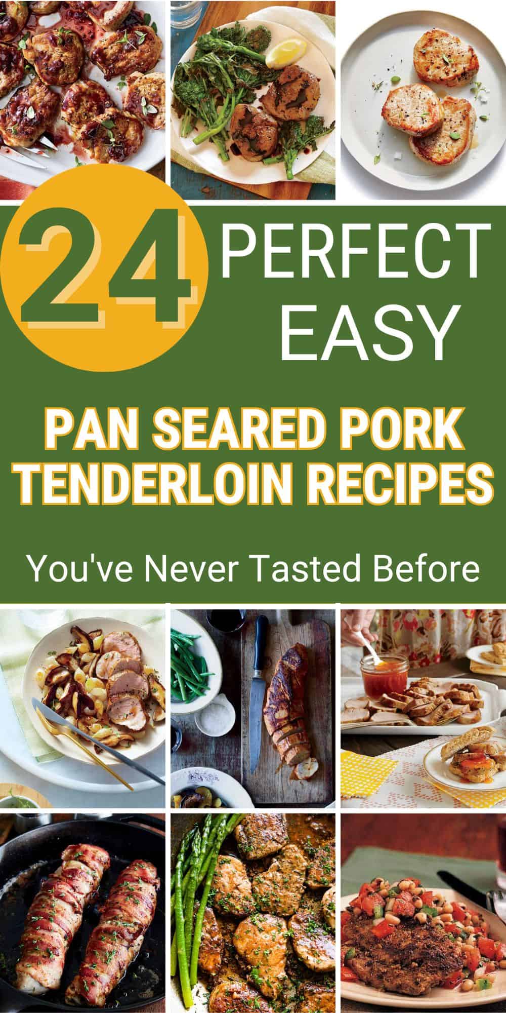 Pan Seared Pork Tenderloin Recipe
