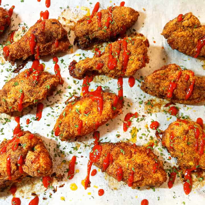 Spiced Pan-Fried Chicken Wings