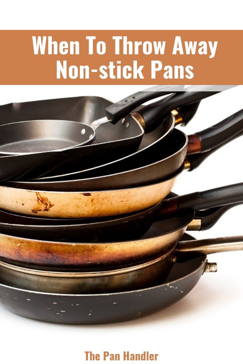 how to tell if non stick pan is ruined