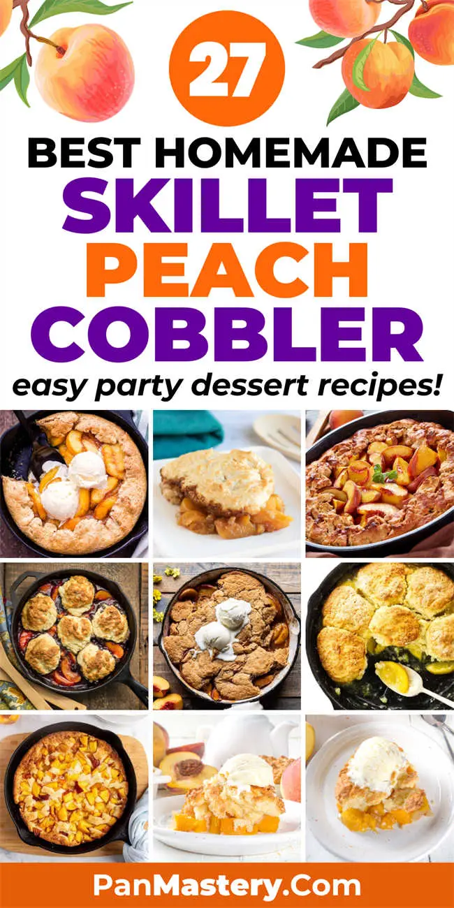 skillet-peach-cobbler