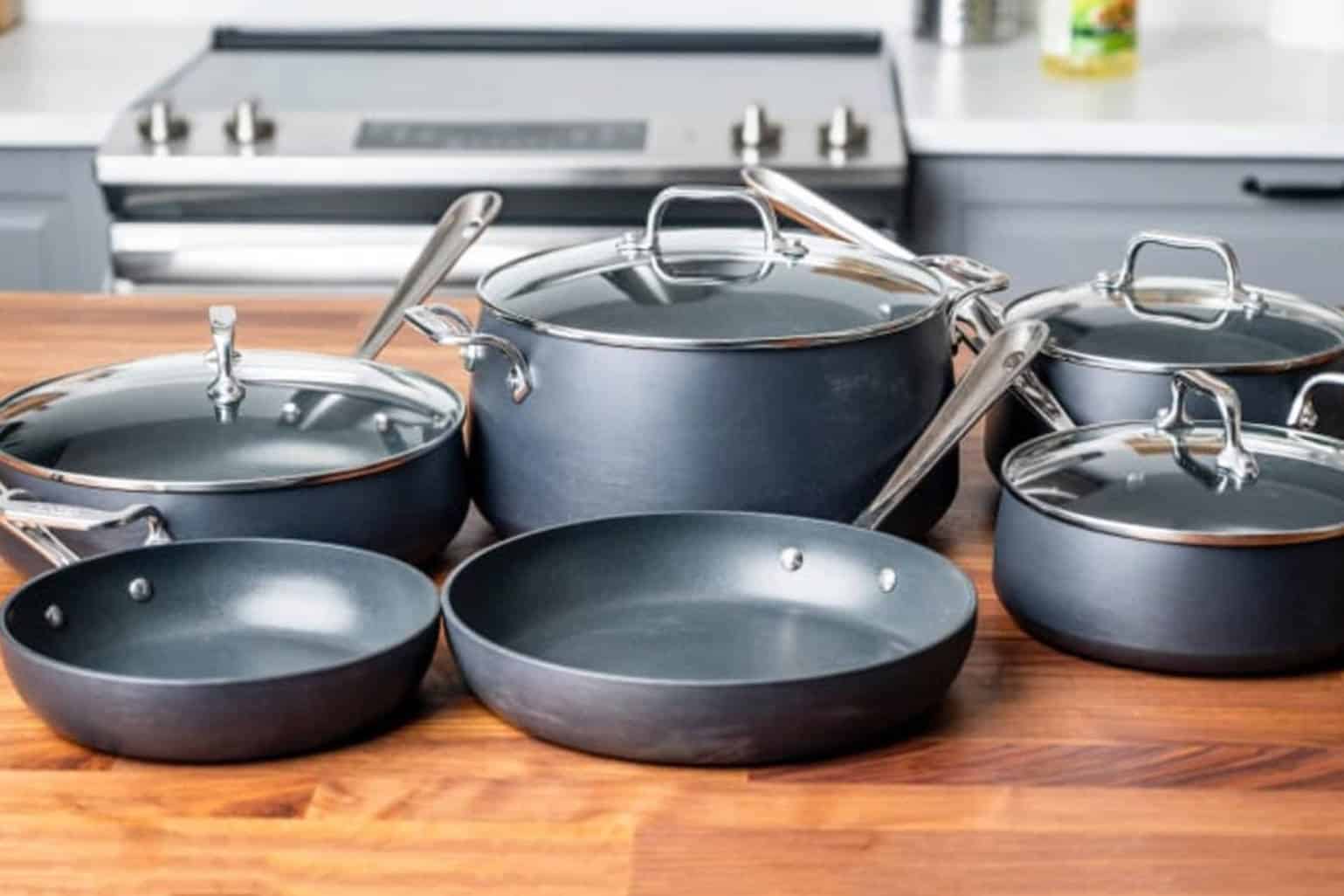 All-Clad Hard-Anodized Cookware Set