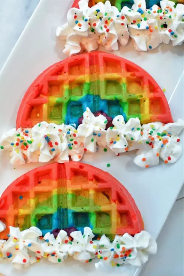 Rainbow Waffle Recipe For Kids