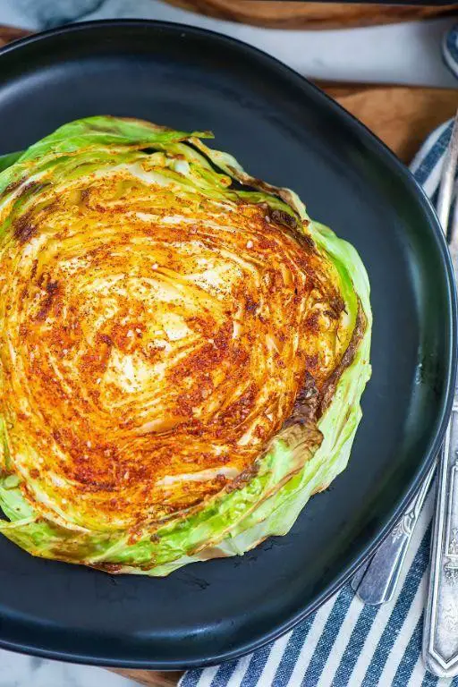 Air Fryer Cabbage Steaks