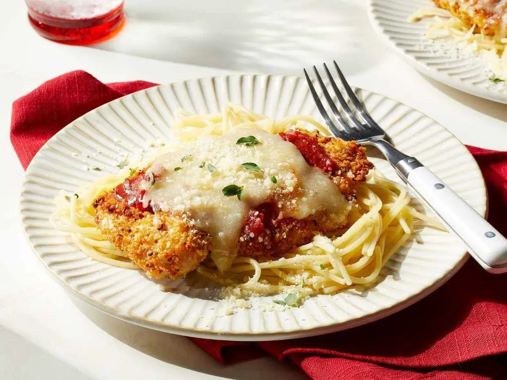 Air Fryer Chicken Parmesan Pasta