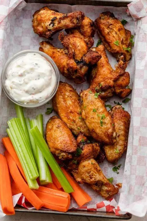 Air Fryer Crispy Chicken Wings