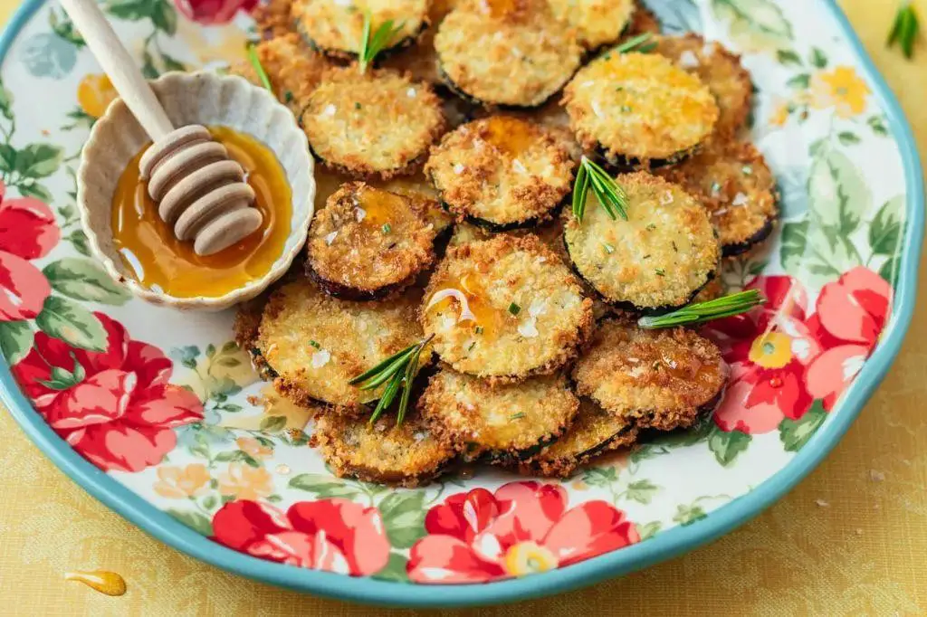 Air Fryer Eggplant and Zucchini Medley