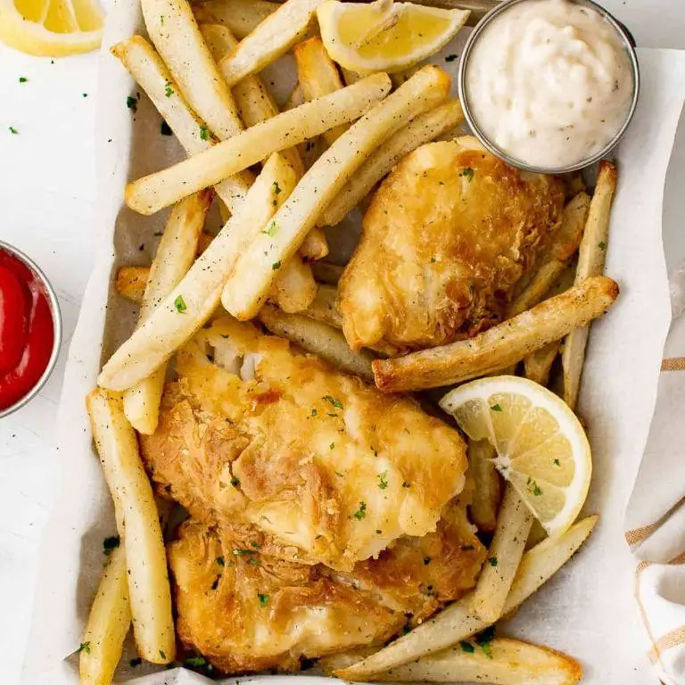 Air Fryer Haddock and Chips