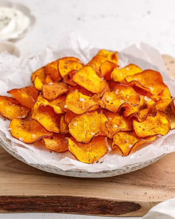 Air Fryer Sweet Potato Chips
