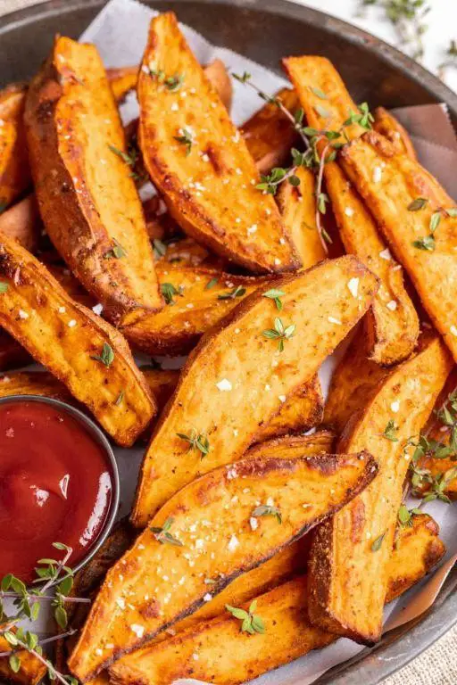 Air Fryer Sweet Potato Wedges