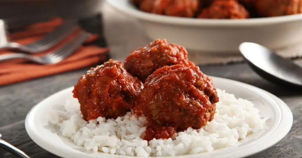Alligator Meatballs in Spicy Tomato Sauce