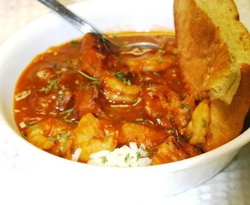 Alligator and Shrimp Creole