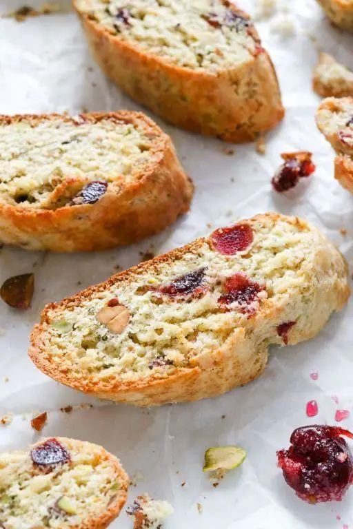 Amarena Cherry and Almond Biscotti
