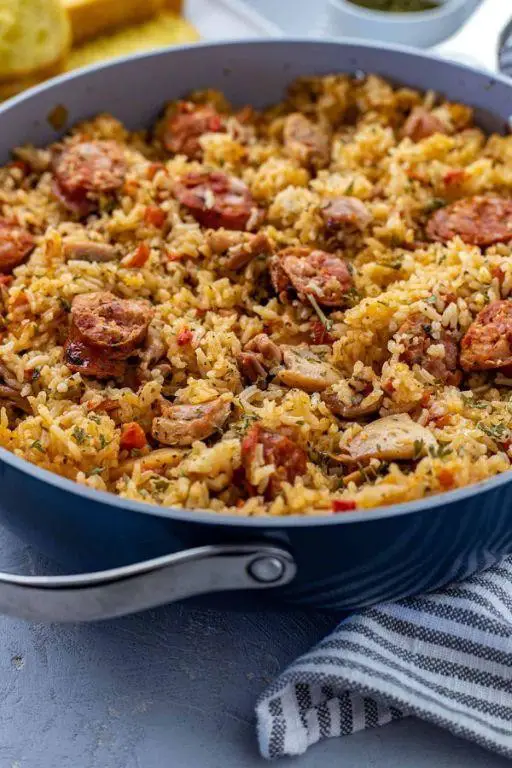 Andouille Chicken Sausage Jambalaya