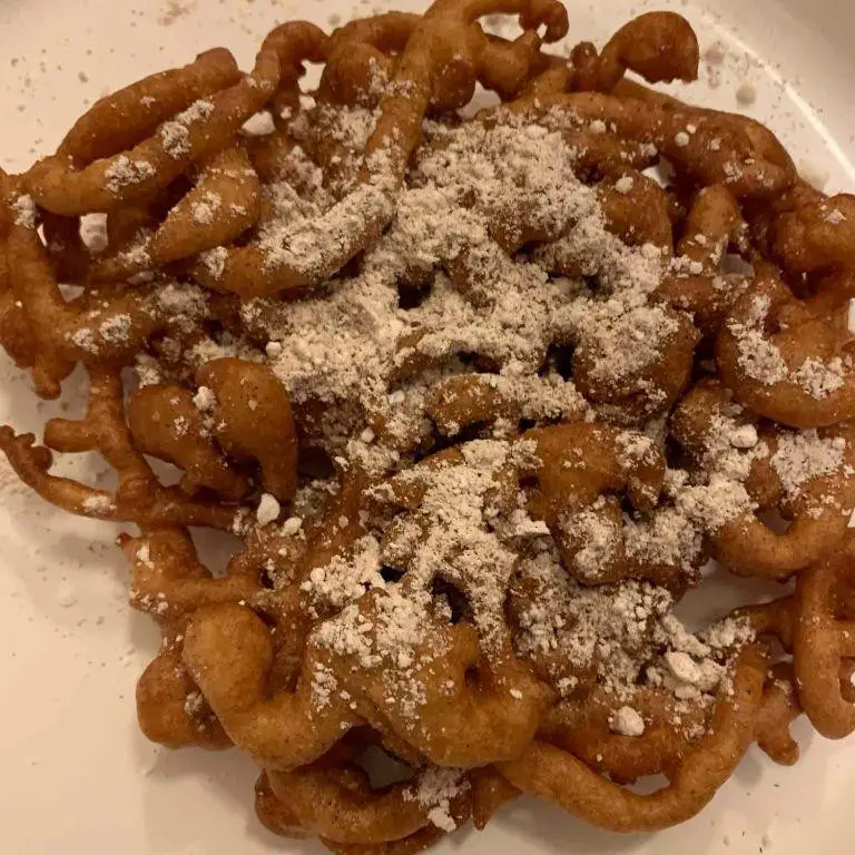 Apple Cinnamon Funnel Cake