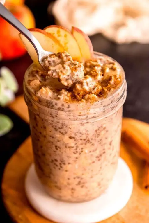 Apple Cinnamon Whey Protein Porridge