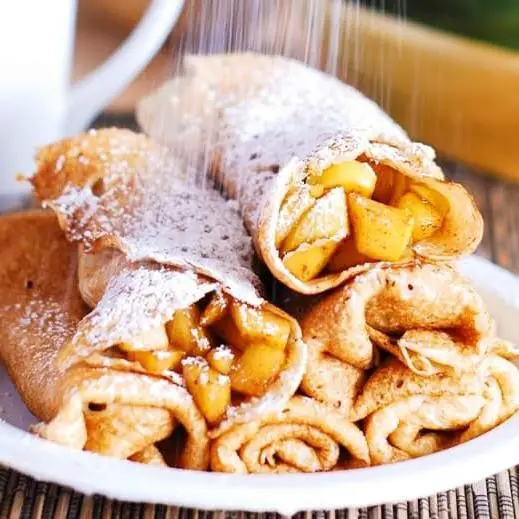 Apple Pie Filling Crepes