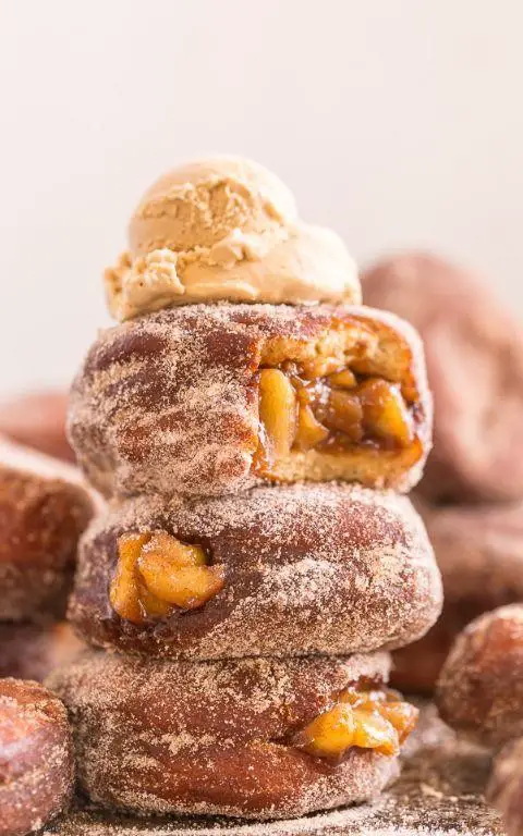 Apple Pie Filling Donuts
