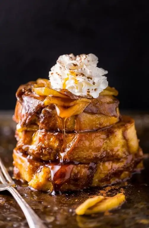 Apple Pie Filling French Toast