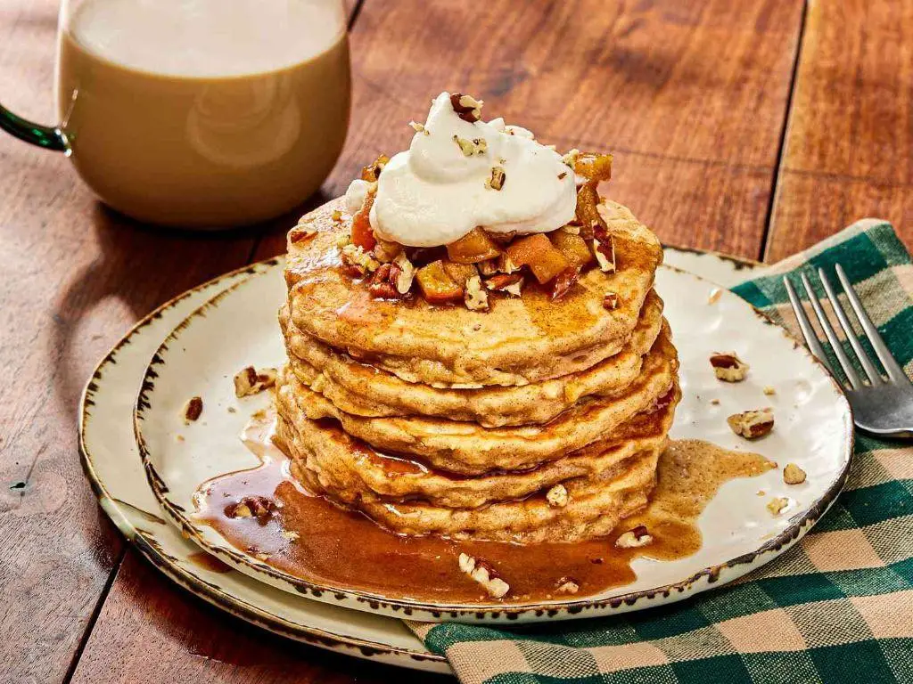 Apple Pie Filling Pancakes