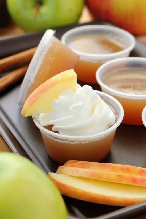 Apple Pie Jello Shots