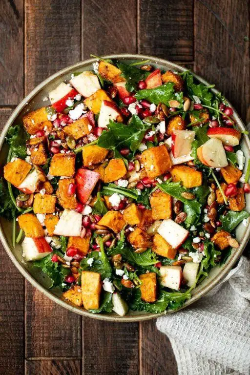 Autumn Butternut Squash and Apple Salad