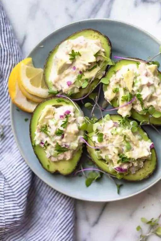 Avocado Tuna Salad Cups
