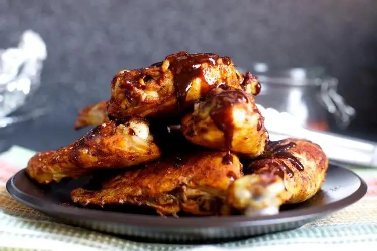 BBQ Baked Chicken Breast with Smoky Bourbon Sauce