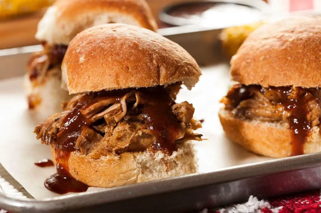 BBQ Chopped Pork Sliders