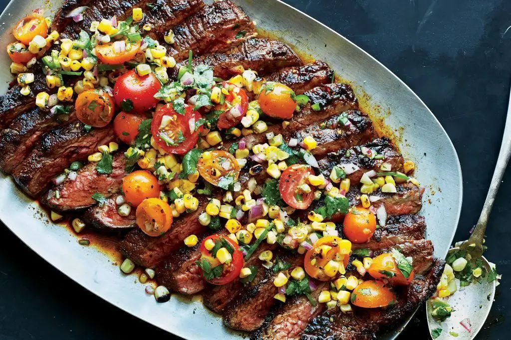 BBQ Flank Steak with Dry Rub