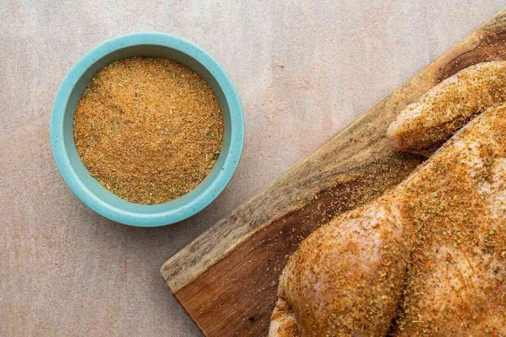 BBQ Rub Deep Fried Turkey