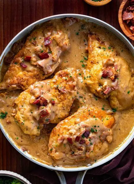 Bacon and Chicken Gravy