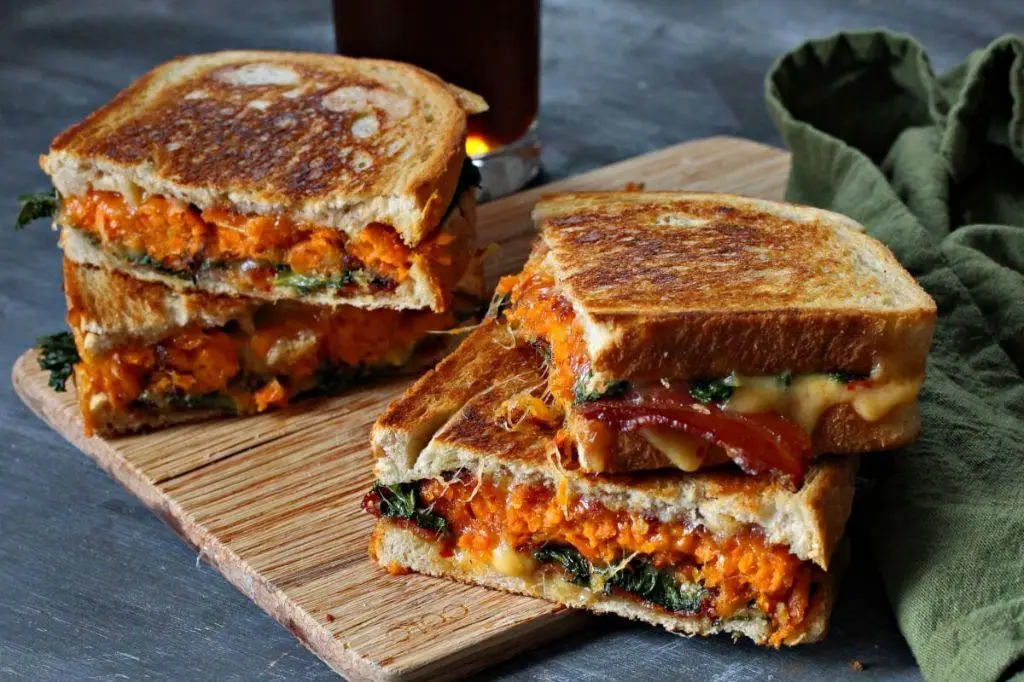 Bacon and Sweet Potato Sandwich