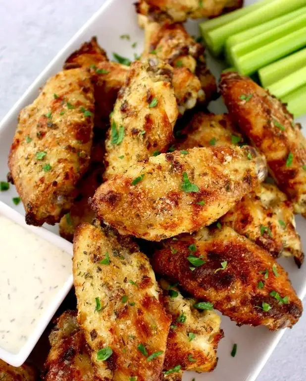 Baked Ranch Wings