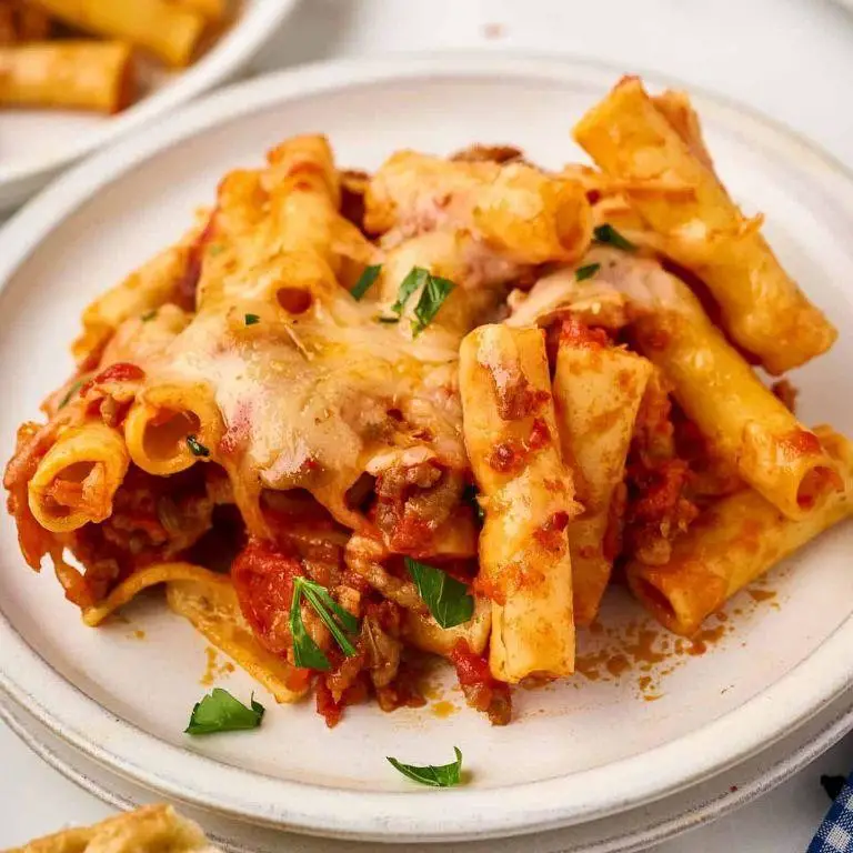 Baked Ziti with Sausage