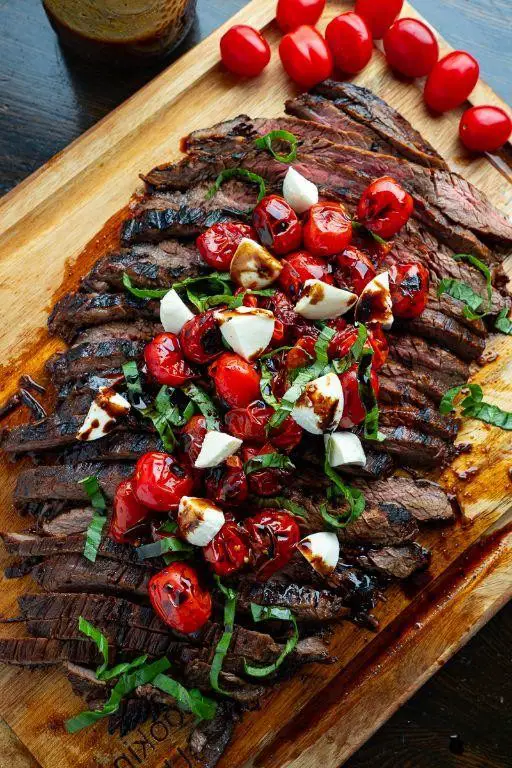 Balsamic Glazed Flank Steak