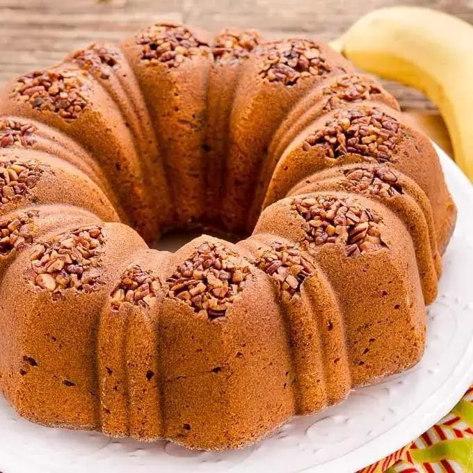 Banana Nut Pound Cake