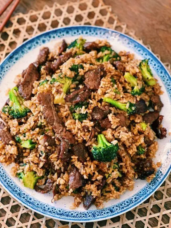 Beef and Broccoli Fried Rice
